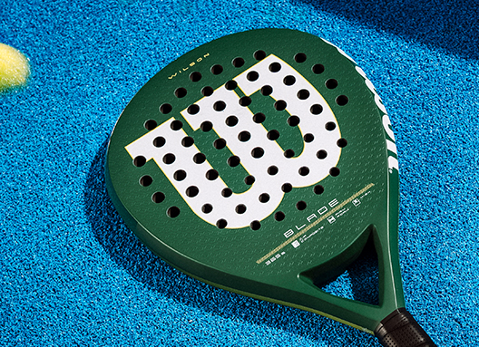 Padelová raketa Wilson Blade V4 zelená
