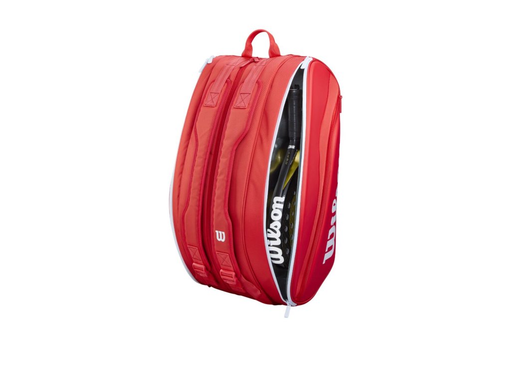 Wilson Super Tour Red Padel Bag v akci
