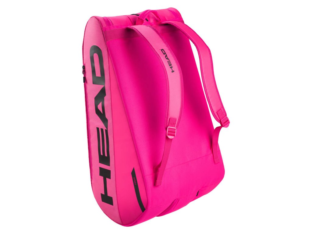 Head Tour Racquet Bag XL Pink - detail přihrádek