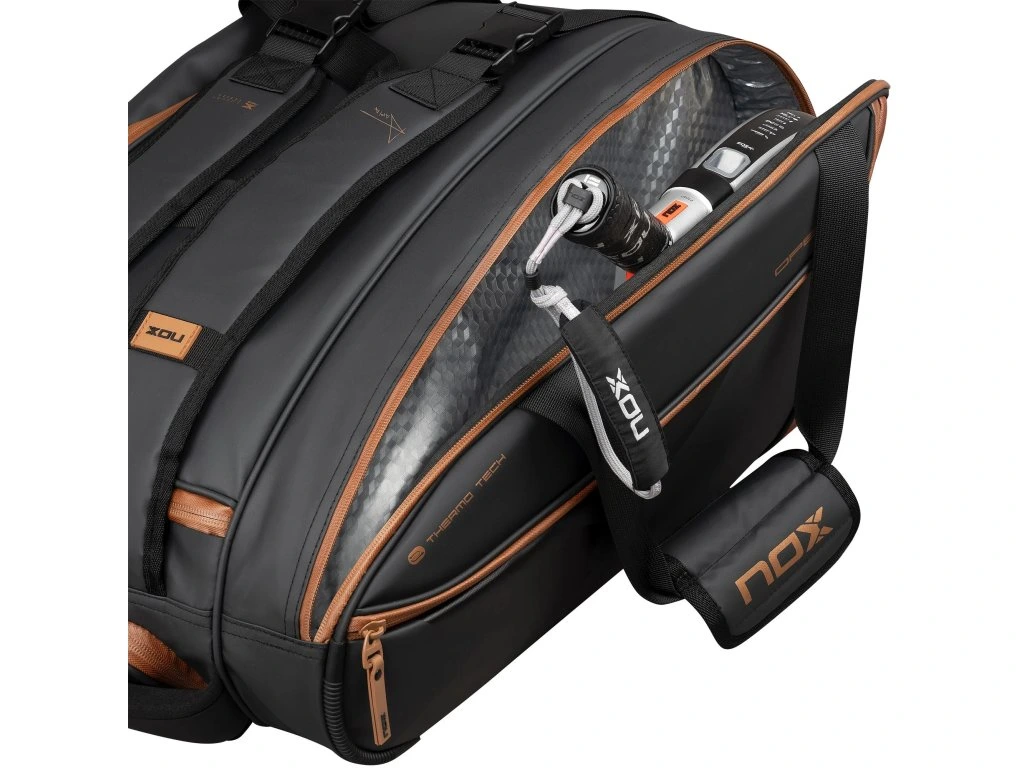 Taška na padel NOX Luxury Open Series Black/Red