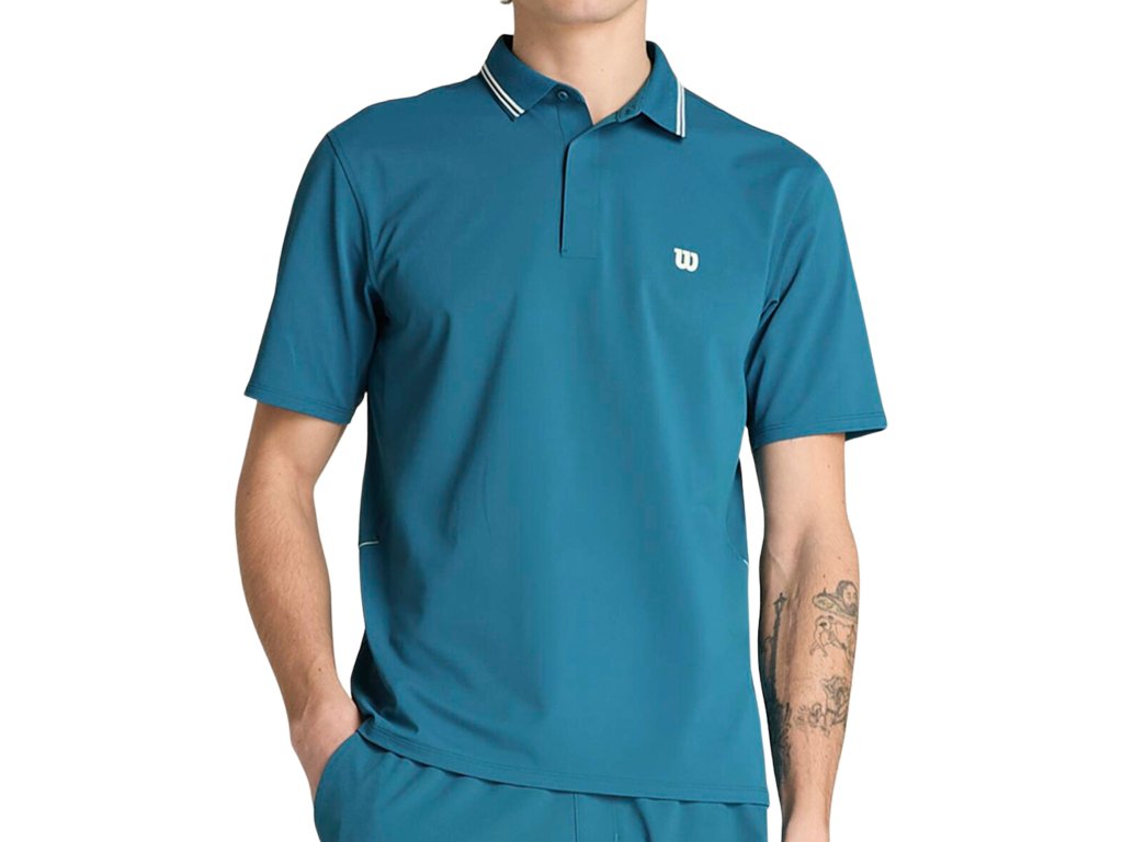 Wilson Challengers Technical Polo Vetiver