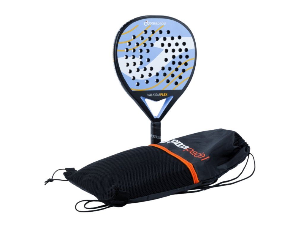 Joma Valkiria Flex Blue White padelová raketa