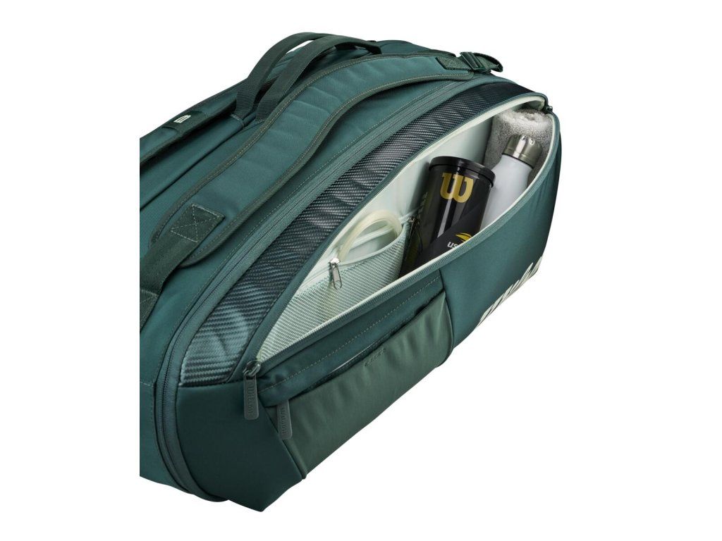 Wilson Blade V10 9Pk Racket Bag Green tenisová taška