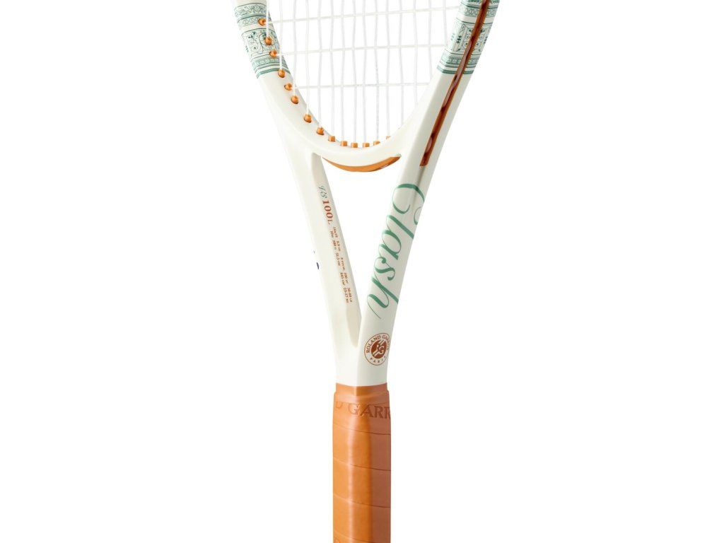 Wilson Clash 100L V3 Roland-Garros 2026 detail