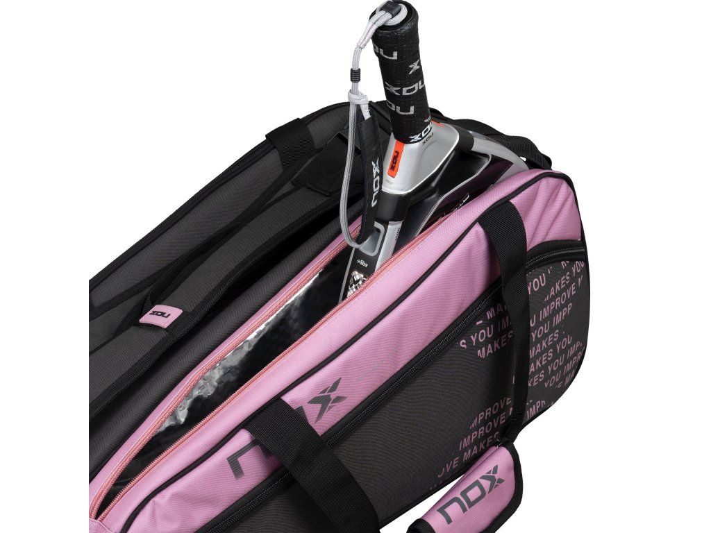 Taška na padel NOX Street 2023 Gray Pink - detail