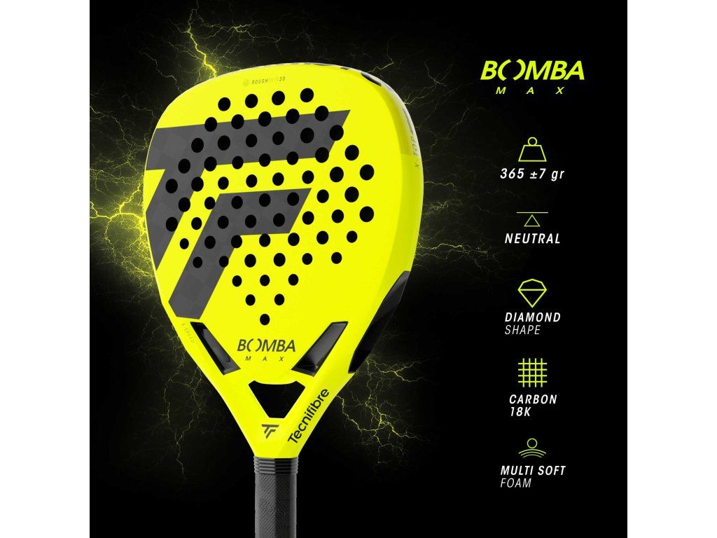 Tecnifibre Bomba Max - detail Multi Soft Foam