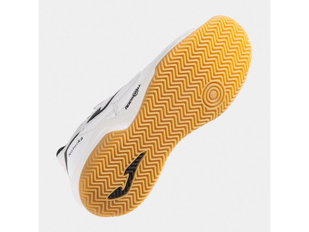 Joma Naturca Men White pánská sálová obuv badminton squash