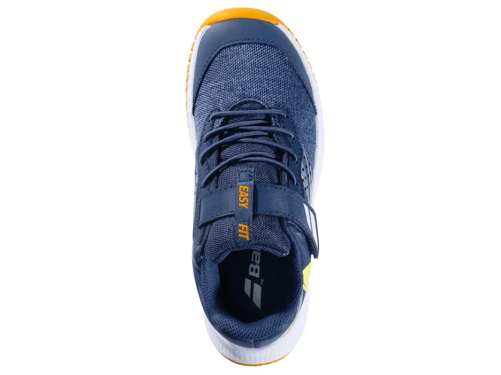 Babolat Pulsion Kid - detail suchého zipu a Toe Box Shield