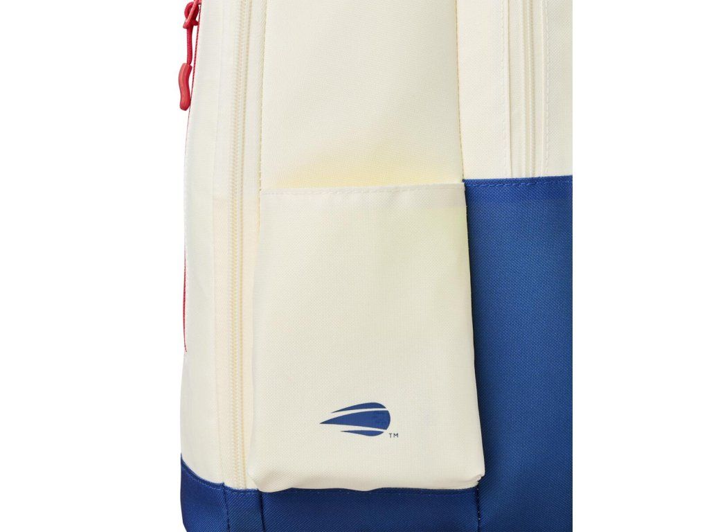 Wilson US Open 2026 Team Backpack White - detail oddílů