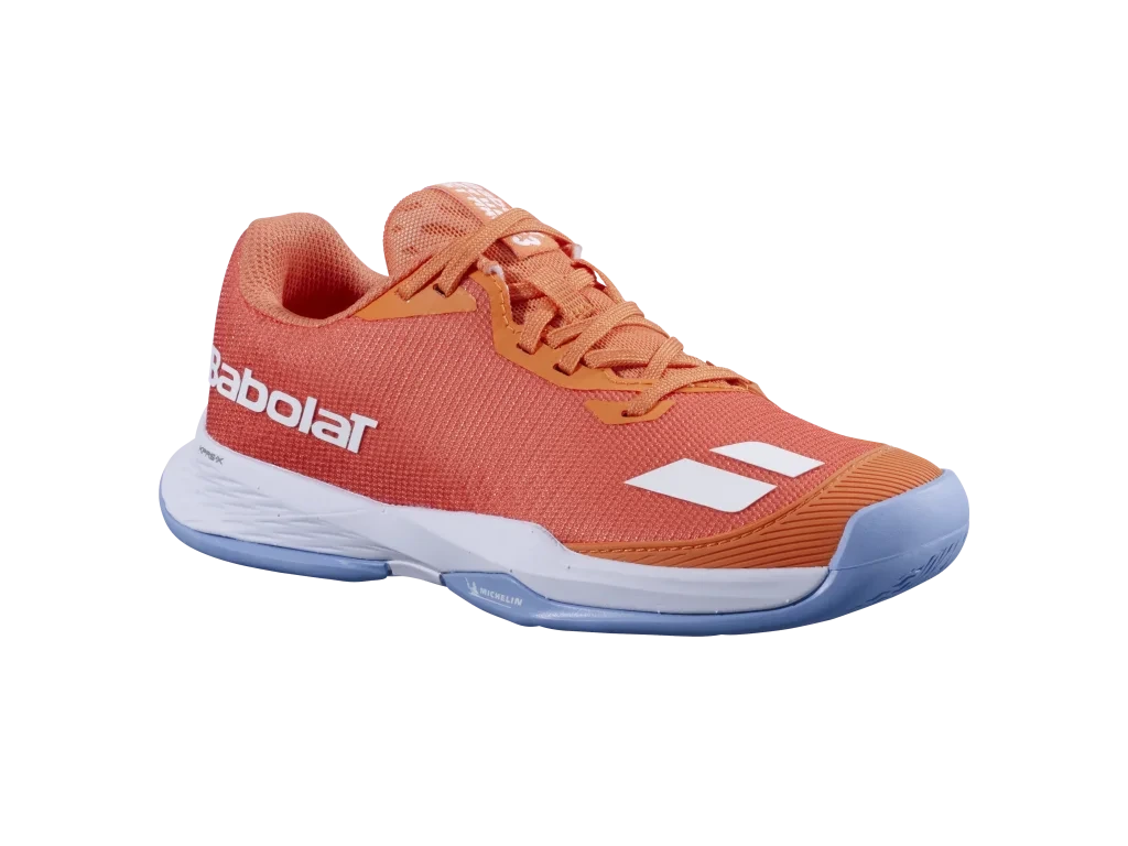 Babolat Jet Mach 3 AC Junior Melon juniorská tenisová obuv