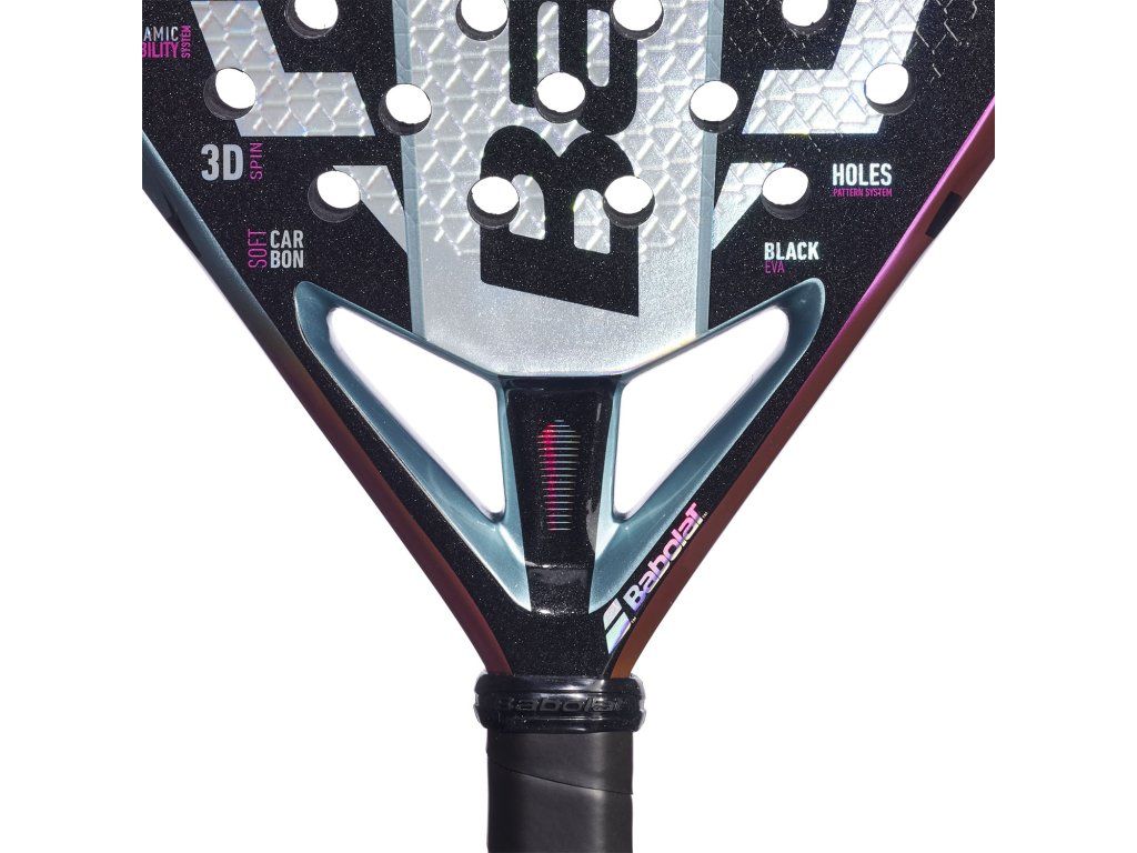 Babolat Viper Soft Juan Lebrón 3.1 - detail 3D Spin povrchu