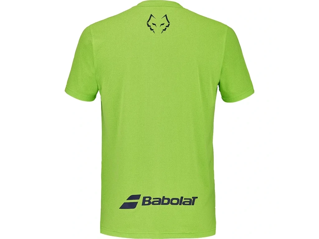 Babolat Crew Neck Tee Juan Lebrón - detail grafiky El Lobo na zádech