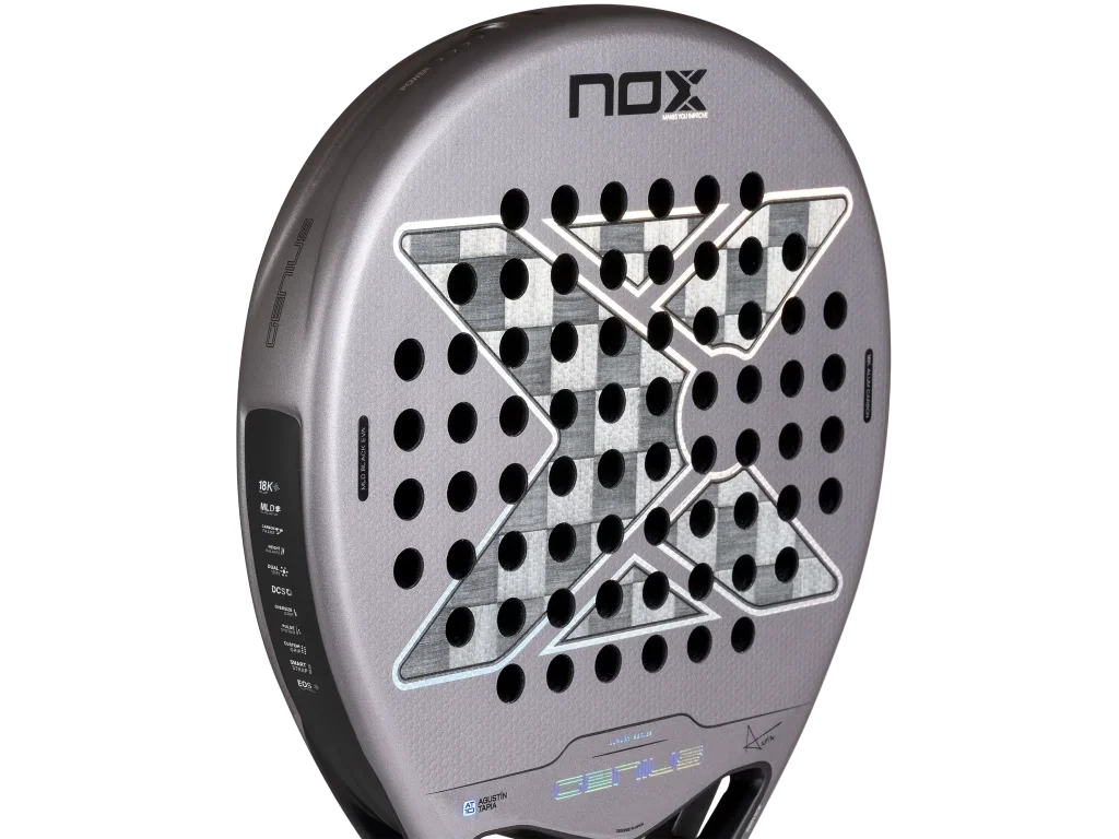 Nox Genius 18K Alum Tapia 2027 - detail povrchu Dual Spin