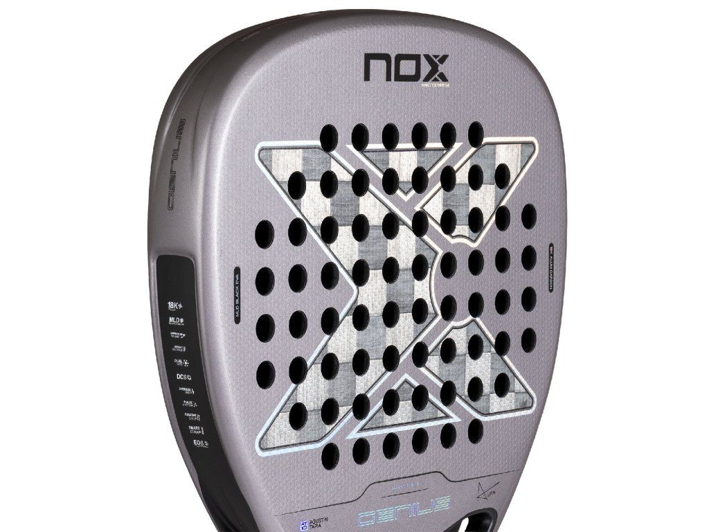 Nox Genius Attack 18K Alum 2027 - detail povrchu Dual Spin
