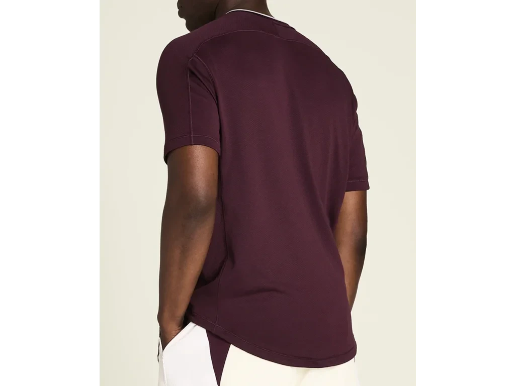 Wilson M Serve Out Tee Fig - detail trička