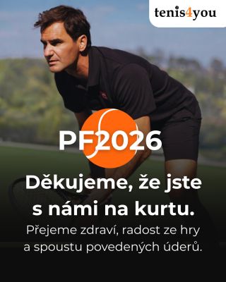 Děkujeme, že jste s námi strávili další tenisový rok. 🎾 Do roku 2026 vám přejeme hlavně zdraví, radost ze hry a co nejvíc...